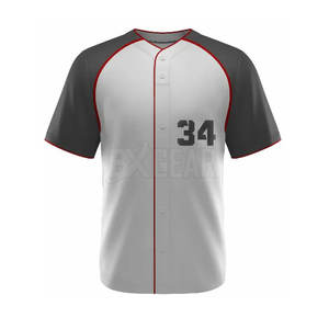 Uniforme de béisbol personalizado de deportes de equipo de venta directa de fábrica para partidos escolares, universitarios o clubes en todos los tamaños - Product Image 2