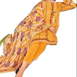 Vestido largo de punto de la India paquistaní para mujer, ropa de fiesta, vestidos de boda, salwar, kameez, césped, Kurti - Product Image 1