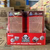 Vente en gros de biscuits au chocolat Meijii Hello Panda 43g de chocolat au lait blanc sucré au meilleur prix