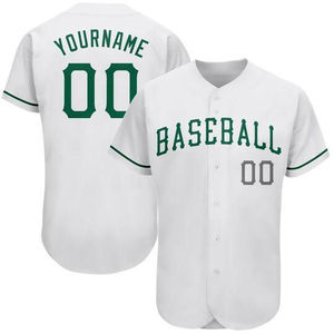 Camiseta de Béisbol Personalizada con Logotipo, Tallas Grandes, Diseño Sublimado de Alta Calidad, Secado Rápido, Uniformes de Béisbol Transpirables, Servicio OEM para Hombre - Product Image 3