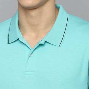 เสื้อโปโลผ้าฝ้าย100% สำหรับผู้ชายสไตล์คลาสสิกเสื้อคอปกถักลายตัวอักษรสไตล์คลาสสิกสำหรับผู้ชายสำหรับโปโล - Product Image 6