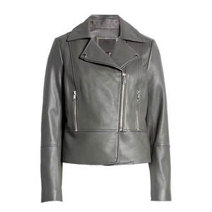 Chaqueta de Cuero para Mujer al por Mayor, Chaqueta de Cuero PU de Moda para Mujer, Chaqueta de Cuero de Alta Calidad - Product Image 5