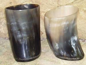 Vaso de chupito de cuerno vikingo de cuerno Natural para Hotel, hogar y restaurante, copa de vino, el mejor precio, vaso de chupito de cuerno de Búfalo con Base de madera - Product Image 6