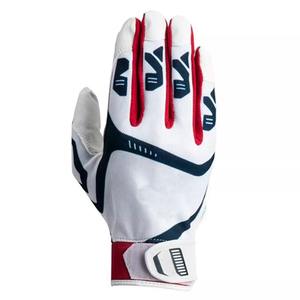 Gants de frappe de baseball en cuir de haute qualité du fabricant professionnel nouveau style confortable pour les lanceurs couleur unie - Product Image 2