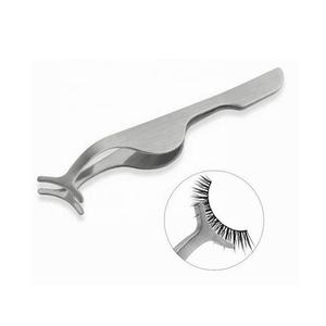 Grey Rocks Aplicador de pestañas de grado profesional Rose Gold Elegance Puntiagudo Acero inoxidable de alta calidad Rocas grises más vendidas - Product Image 4