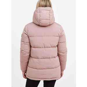 Veste longue matelassée personnalisée pour femmes, vêtement d'extérieur d'hiver isolé et durable, capuche, streetwear surdimensionné - Product Image 4