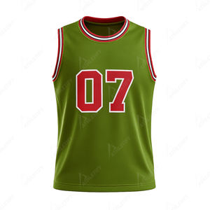 Camiseta de Baloncesto Personalizable con Número y Color Personalizados para Hombre, Uniforme de Equipo Duradero y Cómodo. - Product Image 2