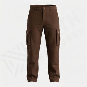 Pantalons cargo en coton pour hommes de qualité supérieure, vente chaude, vêtements de travail, dernières tendances, designs tendance, OEM, bas résistants pour l'extérieur - Product Image 1
