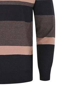 Wholesale New 100%Cotton <b>Sweater</b> Men Solid Block Color Wool Plain Pullover Knit for Men Clothing Breathable <b>Sweaters</b> - Product Image 3
