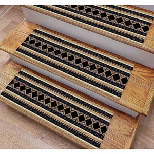 Tapis imprimé de fleurs : motif Kilim, motif ethnique, botanique, lavable en machine, tapis d'appoint - Product Image 1