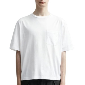 120 GSM US Camiseta de algodón satinado de gran tamaño para hombres 100% algodón de talla grande Camiseta en blanco Impresión personalizada Secado rápido Ecológico ODM - Product Image 4