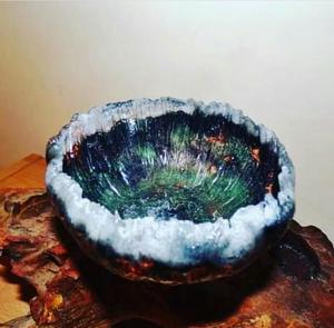 Tazón de Resina Redondo para Servir Ensaladas, Venta Caliente 2025, para Decoración de Mesa de Bodas y Fiestas - Product Image 1