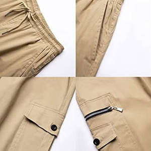 Pantalones Cargo Casuales para Hombre, Pantalones Deportivos con Cordón, Pantalones Deportivos para Correr, Pantalones Utilitarios para Exteriores para Entrenamiento - Product Image 5