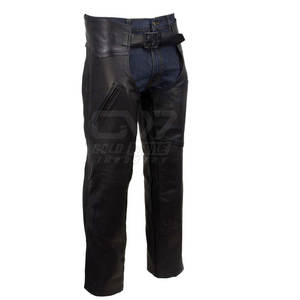 Bon marché, chaps en cuir confortables et respirants pour hommes, vente en gros de chaps en cuir de dernière conception pour adultes - Product Image 1