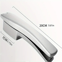 Presse Ail Multifonctionnel en Alliage de Zinc, Outil de Cuisine Intelligent, Trancheuse, Lavable, Gingembre, Gadgets, 1 Pièce