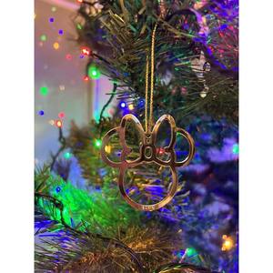 Adornos colgantes de árbol de metal de Navidad modernos-Opciones multicolores reutilizables duraderas ecológicas Acabado de alta calidad - Product Image 6