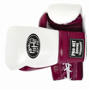 Guantes de boxeo para entrenamiento profesional Guantes de boxeo Unisex Logotipo personalizable Tamaños de competición Múltiples colores - Product Image 6