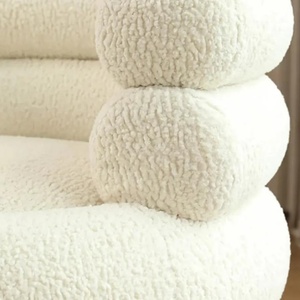 Style Italien Simple Luxe Moderne Tissu Lounge Fauteuil Nouvelle Chaise De Loisirs Maison Salle À Manger Chambre Hôtel Bar Salon Canapé - Product Image 4