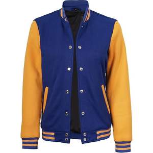 Veste varsity homme avec doublure matelassée et tissu d'hiver chaud - Product Image 1