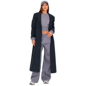 เสื้อสเวตเตอร์แฟชั่นมีซิปสำหรับผู้หญิงเสื้อแจ็กเก็ตขนแกะแบบลำลองออกแบบได้ตามต้องการ - Product Image 2