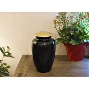 Urna funeraria de aluminio blanco para cenizas Proveedor de urna de cremación personalizada y exportador global - Product Image 6