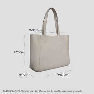 Sac Tote Designer Fait Main de Haute Qualité en Cuir Véritable Lisse Sans Doublure Gris Glace Style Vintage Tassel Top Fournisseur Indien - Product Image 3