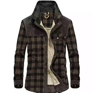 Chaqueta de cuero para hombre, elegante, con cierre frontal, manga larga, ropa de abrigo de invierno diseñada para brindar comodidad, durabilidad y estilo urbano moderno. - Product Image 4