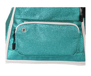 Sac à dos de cheerleading sportif en tissu pailleté holographique, couleurs personnalisables, sac à dos de cheerleader sportif à vendre - Product Image 2