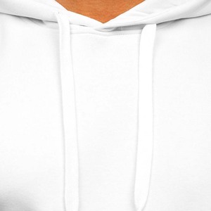 <b>White</b> Color Slim Fit Kangaroo Hoodie Plained Sweats <b>Sweatshirts</b> - Product Image 6