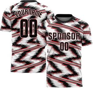 Uniforme de Fútbol de Último Diseño 100% Poliéster, Nuevo Estilo para Adultos, Logotipo Personalizado Profesional, Secado Rápido, Transpirable, Alta Calidad - Product Image 4