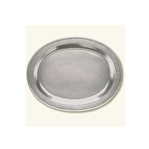 Plateau de nourriture en métal Plateau de service en métal fait à la main Plateaux personnalisables en forme de rectangle en acier inoxydable - Product Image 6
