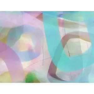 Naskrent OB-DEL104bAT กระเบื้องเซรามิกอาร์ตเดคโคตกแต่งกรอบโลหะสำหรับโรงแรมหรือห้องนั่งเล่น - Product Image 1