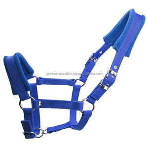 Haltère de cheval en Nylon rembourré, au dos-nu molletonné, de couleurs vives, avec boucle et bagues plaquées nickel anti-rouille, 2 pièces - Product Image 5