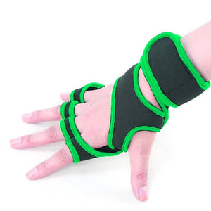 Gants de fitness demi-doigts en gros pour l'entraînement de gymnastique Conception personnalisée et étiquetage privé Fermeture étanche et magnétique - Product Image 4