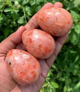 ที่มีคุณภาพสูงแกะสลักคริสตัลซันสโตนไข่ขัดหยกบำบัดทรงกลมฮวงจุ้ยชุดรูปแบบความรักของขวัญตกแต่งสำหรับบ้านรถเก่า - Product Image 2