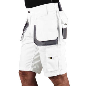 Short de jogging Cargo 100% coton de haute qualité pour hommes Short Cargo confortable pour l'été Short Cargo extérieur brodé Design Bouton Décoration - Product Image 1