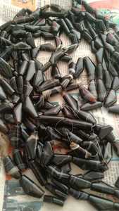 Perles d'agate à bandes sur mesure en tailles sur mesure fabriquées à partir de pierres d'agate naturelles idéales pour les créateurs de bijoux autochtones - Product Image 4