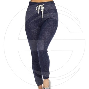 กางเกงวอร์มเอวสูงแบบใหม่ ดีไซน์เองได้ ผ้าฟลีซผสมคอตตอน/โพลีเอสเตอร์ - Product Image 5
