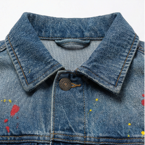 Chaqueta Vaquera de Moda Urbana, Material Cómodo, el Mejor Estilo, Chaqueta Vaquera Informal para Hombre, Diseño de Ropa Exterior Moderna - Product Image 4