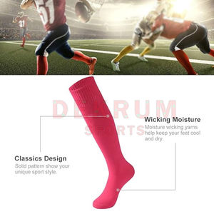 Chaussettes de sport de haute qualité en coton bleu de conception OEM pour hommes Chaussettes de sport pour hommes - Product Image 5