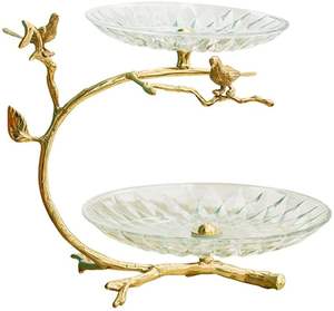 Diseño de tendencia, Frutero de vidrio clásico pulido, hogar, Hotel, restaurante, utensilios de cocina, Color dorado, dátiles ecológicos, cuencos, comida - Product Image 5