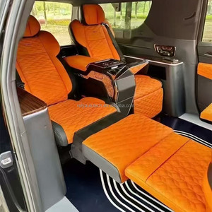 Kits interiores de ABS de lujo RELYAUTO para Mercedes-Benz Clase G (G350/<span class=keywords><strong>G500</strong></span>/G63) W463/W464 con mesa <span class=keywords><strong>Maybach</strong></span> - Product Image 5