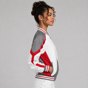 Veste bomber pour femme de qualité supérieure, faible MOQ, matelassée, respirante, coupe-vent, vêtements décontractés d'hiver, produit à forte demande, service OEM - Product Image 4