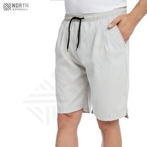 Vêtements de sport OEM Shorts de course d'été unisexe Noir Shorts décontractés en molleton français sur mesure Vente en gros Vêtements de fitness Shorts pour hommes - Product Image 5