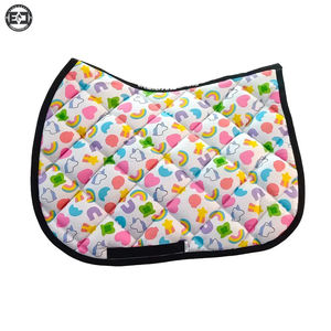 Approvisionnement direct en usine de haute qualité personnalisé 2025 tapis de selle de cheval équipement équestre haut de gamme - Product Image 4
