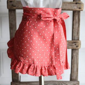 Vestido <span class=keywords><strong>de</strong></span> <span class=keywords><strong>cocina</strong></span> rústico <span class=keywords><strong>vintage</strong></span>, medio <span class=keywords><strong>delantal</strong></span> <span class=keywords><strong>de</strong></span> lino y algodón natural con bolsillo, uso diario sin mangas para mujeres y hombres - Product Image 2