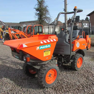 AUSA D100 AHG Mini Dumper Howo Make Kubota Motor Bosch Rexroth Cilindro hidráulico 1 Ton Carga nominal PLC Bomba Cubo Accesorios - Product Image 1