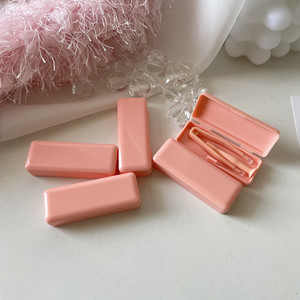 Ensemble d'étuis à lentilles de contact de couleur cosmétique portable en gros avec pince à épiler pour le stockage de lentilles de contact - Product Image 6