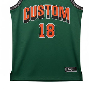 Maillot de basket-ball personnalisé pour homme, nom et numéro d'équipe personnalisés, uniforme athlétique en mesh sublimé pour l'entraînement et les matchs - Product Image 4