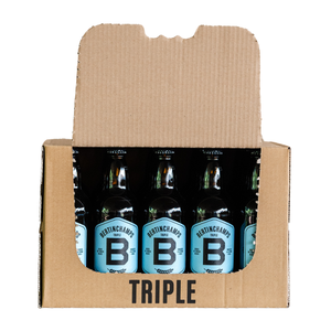 Paquete 20 x 50cl Bertinchamps Triple Cerveza Auténtica Bélgica Cervecería Local Etiqueta Blanca Alcohol Artesanía Al Por Mayor - Product Image 2